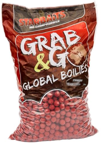 Starbaits Boilies Global Strawberry Jam 5kg 20mm