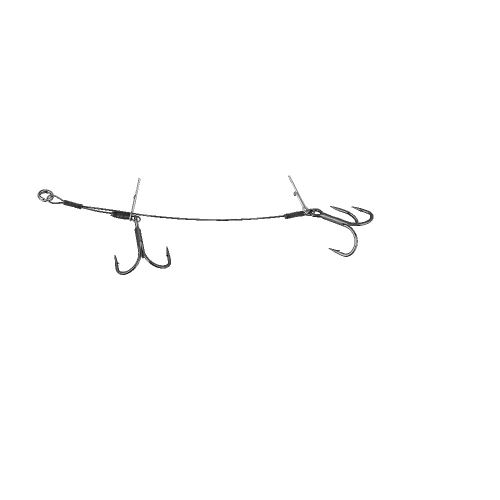 Savage Gear Návazec Carbon49 Double Stinger