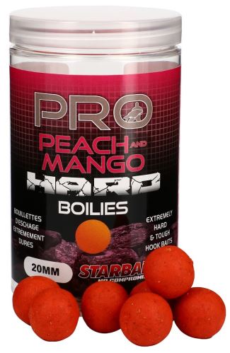 Starbaits Hard Boilies Pro Peach & Mango 200g 20mm