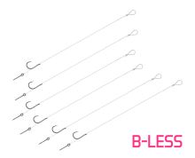 Delphin Návazec FLR Sting B-LESS 12cm 0,22mm Velikost 12 Sting 5mm 6ks