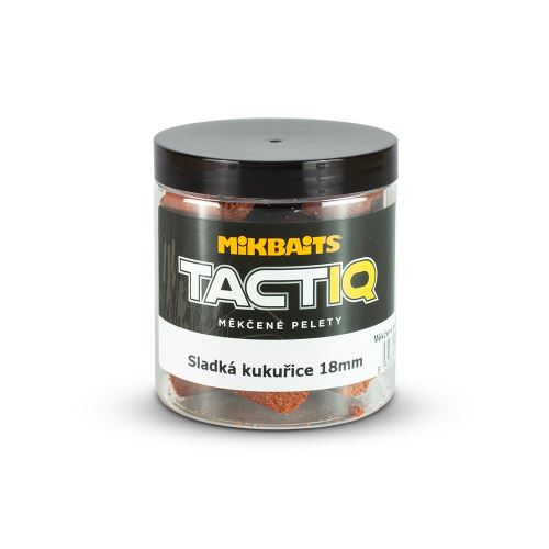 Mikbaits Měkčené pelety TactiQ Sladká kukuřice 250ml