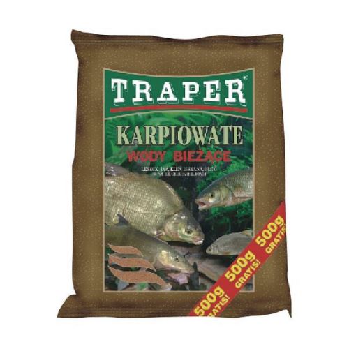 Traper Vnadící směs Kapr na tekoucí vodu 2,5kg