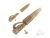 Zfish Závěska Lead Clip &amp; Tail Rubber 6ks