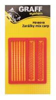 Graff Zarážky Mix Carp Červené