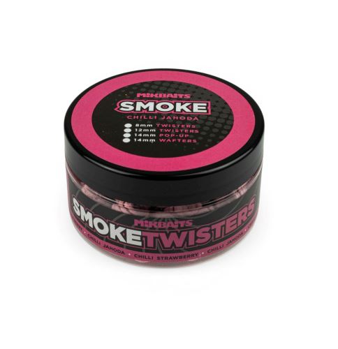 Mikbaits Nástraha SMOKE Twisters Chilli Jahoda 100ml