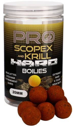 Starbaits Hard Boilies Pro Scopex Krill 200g 20mm