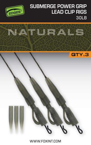 FOX Návazec Naturals Submerged Power Grip Lead Clip