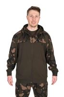 FOX Mikina LW Khaki/Camo Split Zip Hoody (16)