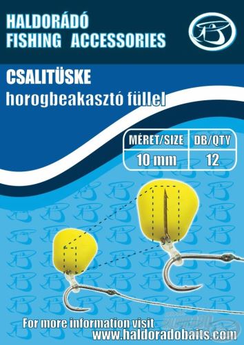 Haldorádó Nástrahový osten s gumovým kroužkem