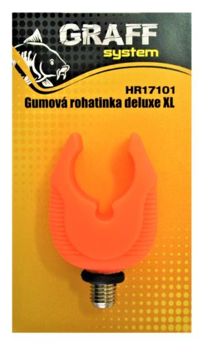 Graff Gumová rohatinka Deluxe XL Oranžová