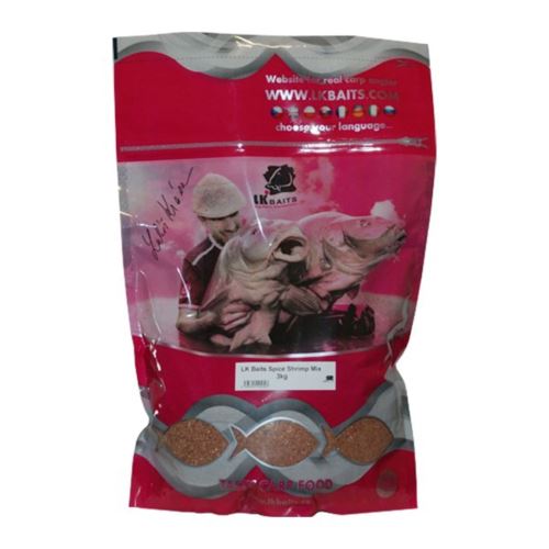 LK Baits Vnadící směs Spice Shrimp mix 3kg