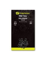 RidgeMonkey Kroužek Connexion Rig Rings XS 20ks