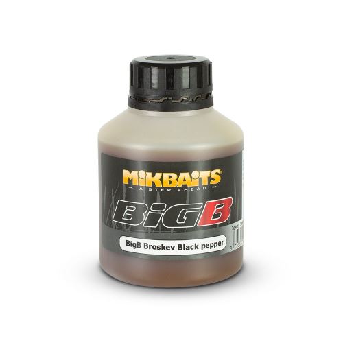 Mikbaits Booster BiG BigB Broskev Black pepper 250ml