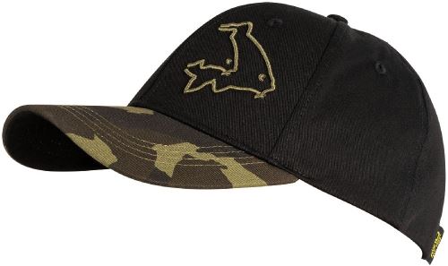 AVID Kšiltovka Black And Camo Cap