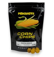 Mikbaits Boilies Corn Chips Švestka Moruše 300g 20mm