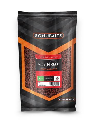 Sonubaits Pelety Feed Pellets Robin Red 900g 8mm (With Holes)