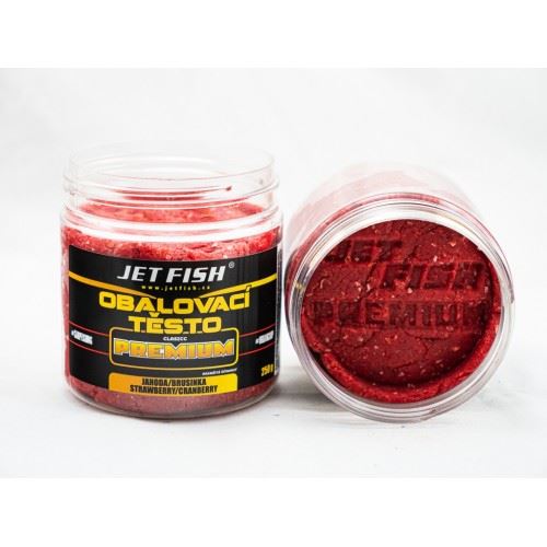 Jet Fish Těsto Premium Clasicc Jahoda/Brusinka 250g