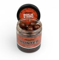 Mikbaits Boilie v dipu Hunter Jahoda 250ml 20mm