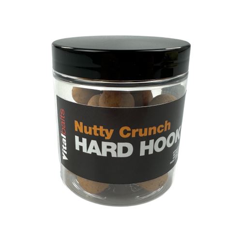 Vitalbaits Boilies Hard Hook Bait Nutty Crunch 100g