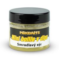 Mikbaits Mini boilies v dipu Smradlavý sýr 50ml