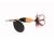 Kinetic Třpytka Fizz 10g Black/Orange/Gold Ribbon