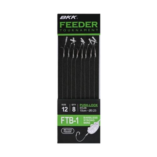 BKK Návazec Feeder Tournament FTB-1 Push-Lock Rigs