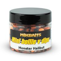 Mikbaits Mini boilies v dipu Monster Halibut 50ml