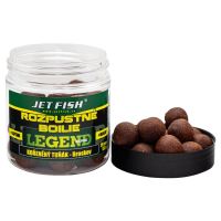 Jet Fish Rozpustné boilie Legend Kořeněný tuňák + Broskev 250ml 20mm