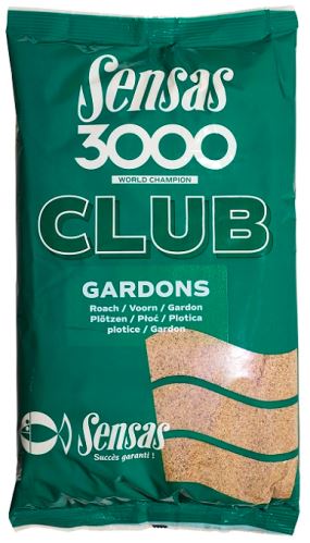 Sensas Vnadící směs 3000 Club Gardons (Plotice) 1kg