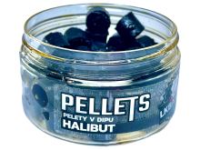 LK Baits Pelety v dipu Halibut 60g 12mm