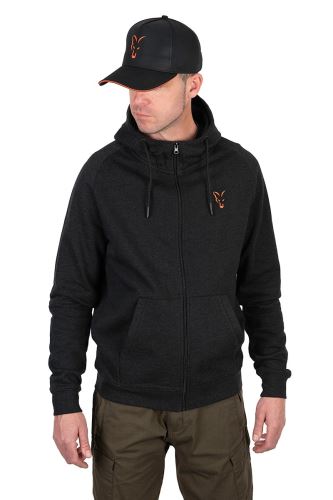 FOX Mikina Collection Black/Orange Lightweight Hoody