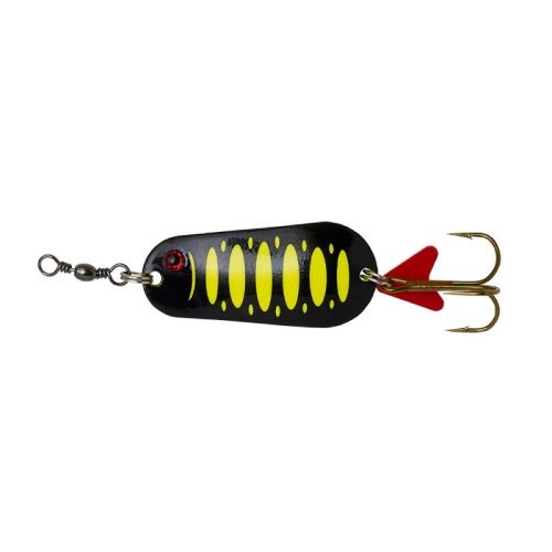 Effzett Třpytka Standard Spoon 4,5cm 16g Fluo Yellow/Black UV