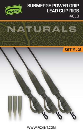 FOX Návazec Naturals Submerged Power Grip Lead Clip