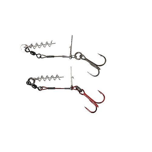 Savage Gear Návazec Carbon49 Corkscrew Stinger