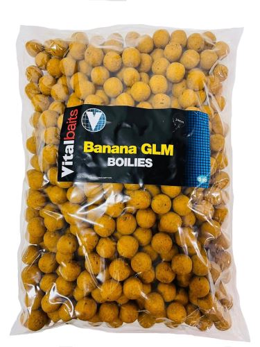 Vitalbaits Boilies Banana GLM 5kg