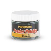 Mikbaits Měkčené feeder peletky Česnek 50ml