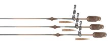 FOX Návazec Edges Camo Heli-Clip Rigs Leadcore 50lb 3ks
