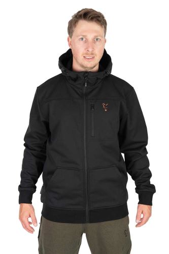 FOX Bunda Collection Black/Orange Soft Shell Jacket