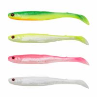 Savage Gear Gumová nástraha Slender Scoop Shad 11cm 7g Dark Water Mix 4ks (1)