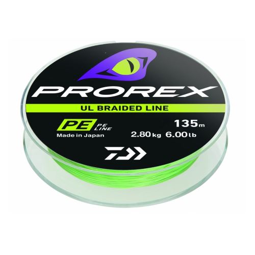 Daiwa Šňůra Prorex UL Finesse Braid 135m