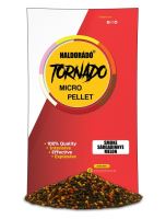 Haldorado Pelety Tornado Smoke Micro Pellets 400g Žlutý meloun