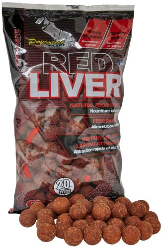 Starbaits Boilies Red Liver 800g 14mm
