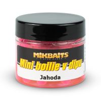 Mikbaits Mini boilies v dipu Jahoda 50ml