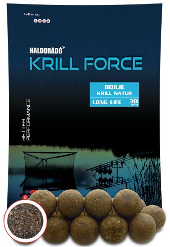 Haldorádó Boilies Krill Force Long Life 700g 30mm