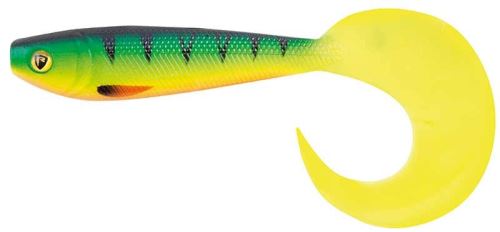 FOX Rage Gumová nástraha Pro Grub 16cm UV Firetiger
