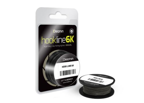 Delphin Šňůrka Hookline 6K Gravel 20m