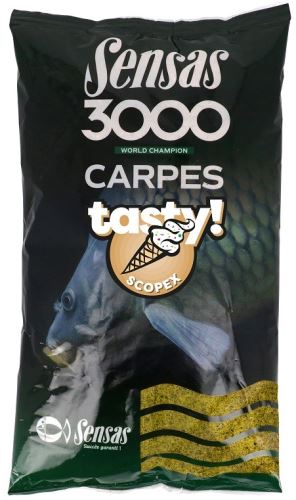 Sensas Vnadící směs 3000 Carp Tasty Scopex 1kg