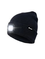 Holdcarp Čepice LED Light USB Beanie Černá Holdcarp Čepice LED Light USB Beanie Černá