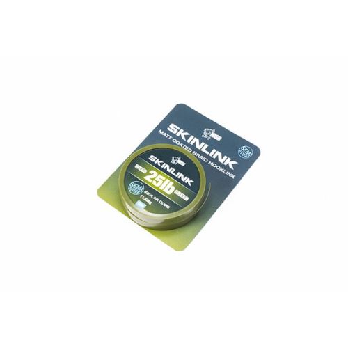 Nash Šňůrka SkinLink Semi-Stiff 10m 25lb Weed Green