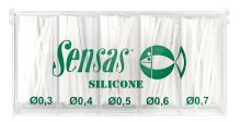 Sensas Silikonové hadičky na splávek Power Tubing 0,3-0,7mm